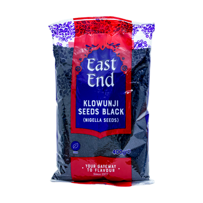 East End Klowunji Seeds Black 400g, front of pack