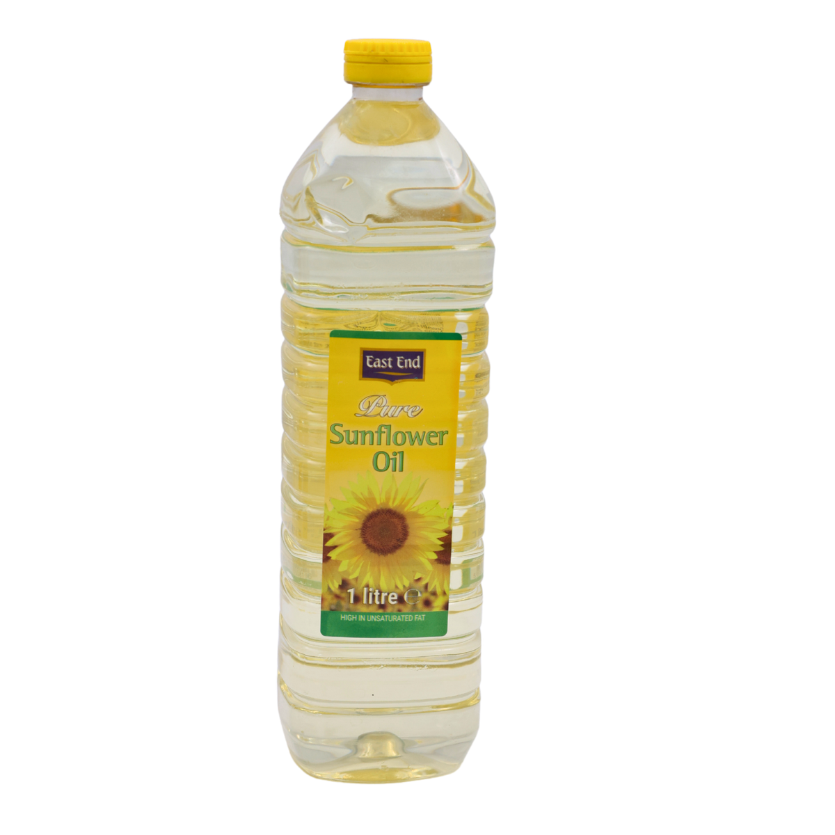 East End Pure Sunflower Oil 1L, front of pack