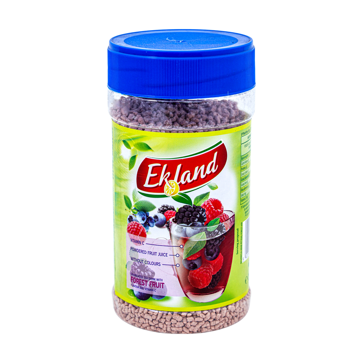 Ekland Iced Tea Forest Fruit 350g, front of pack