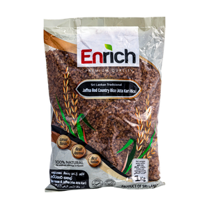 Enrich Jaffna Red Country Rice 1kg