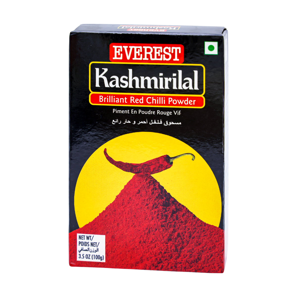 Everest Kashmirilal Brilliant Red Chilli Powder 100g, front of pack