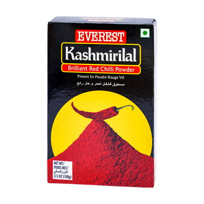 Everest Kashmirilal Brilliant Red Chilli Powder 100g, front of pack