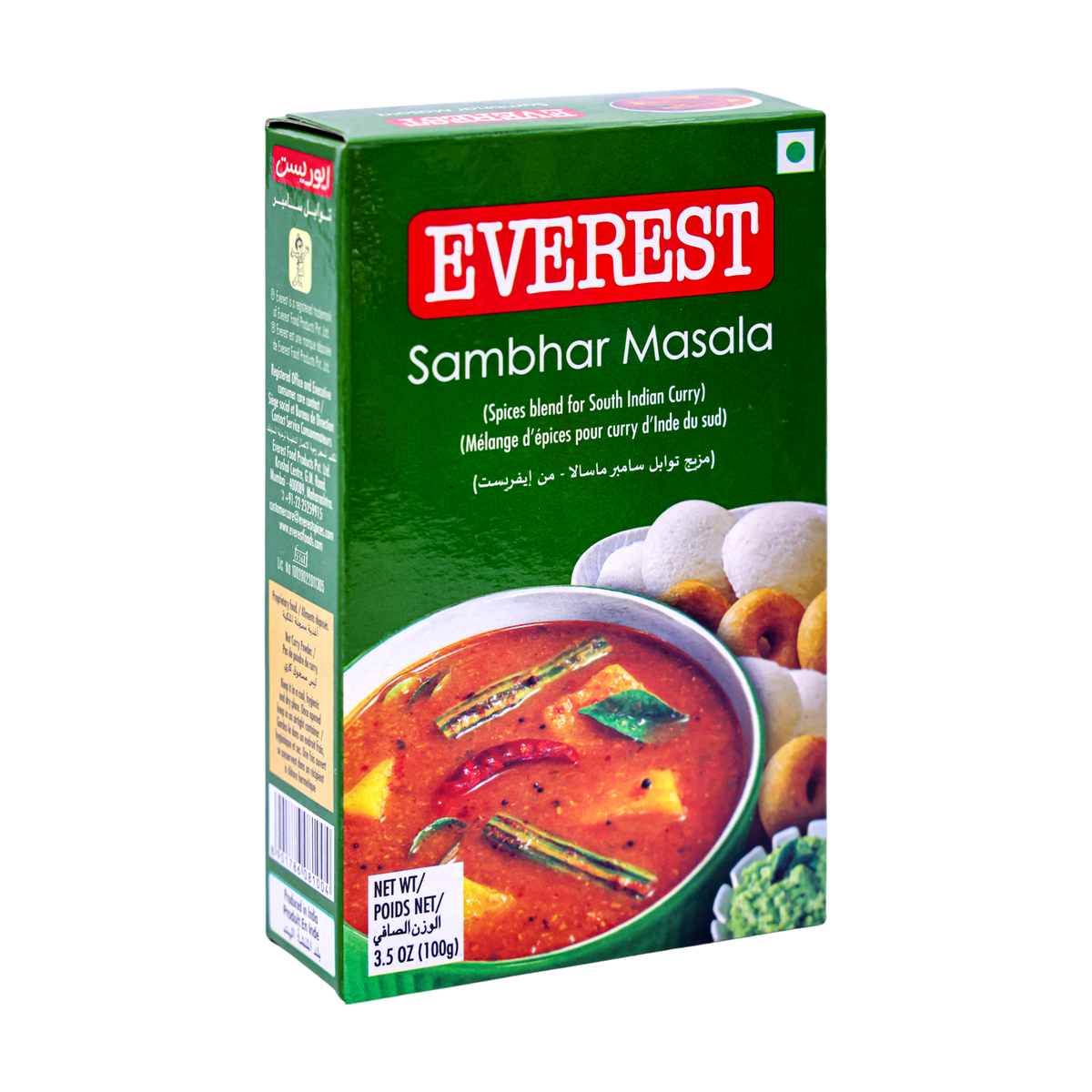 Everest Sambhar Masala 100g, front of pack