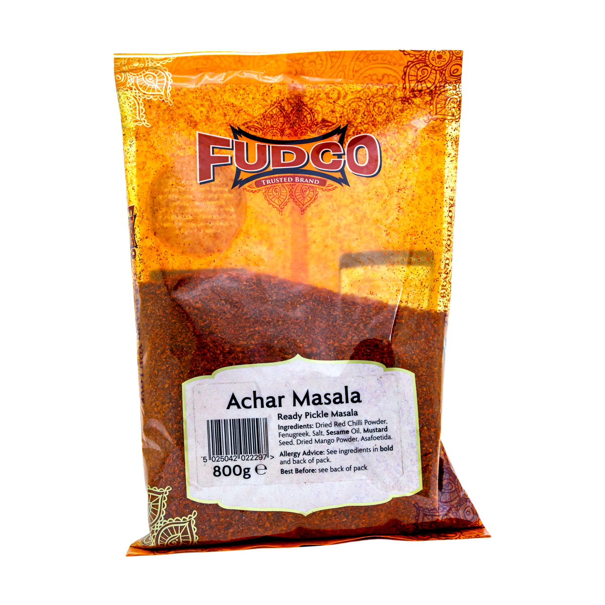 Fudco Achar Masala 800g, front of pack