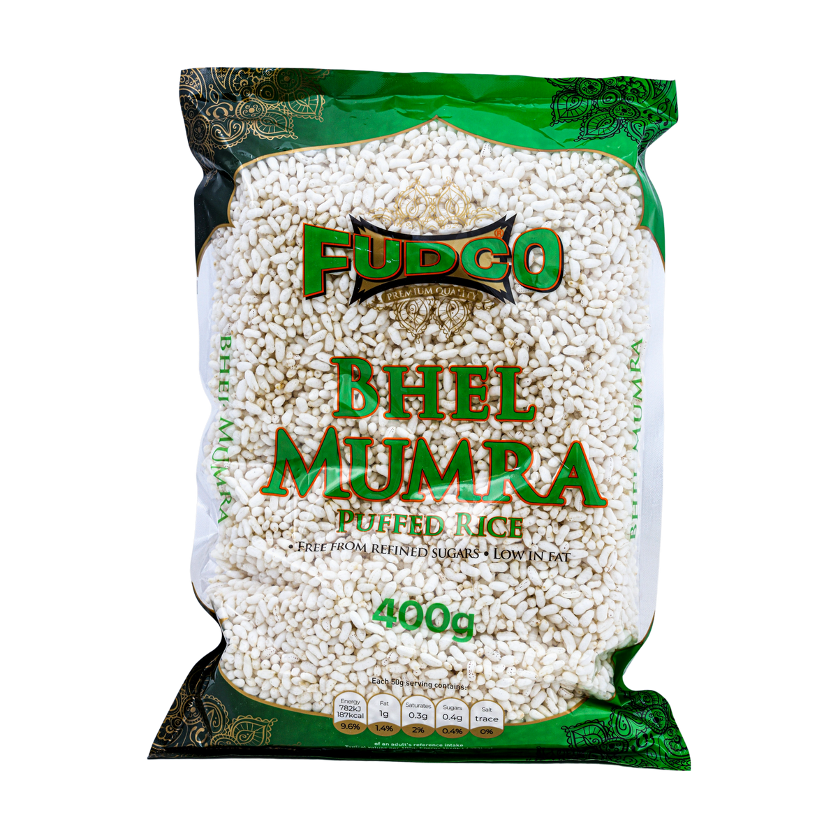 Fudco Bhel Mumra 400g, front of pack