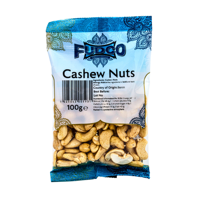 Fudco Cashew Nuts 100g, front of pack