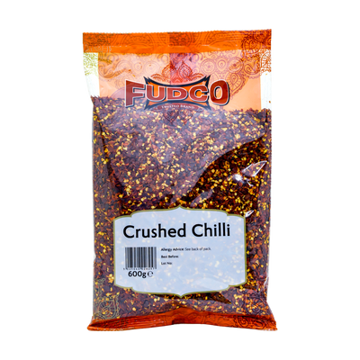 Fudco Crushed Chilli 600g, front of pack