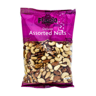 Fudco Deluxe Assorted Nuts 250g, front of pack