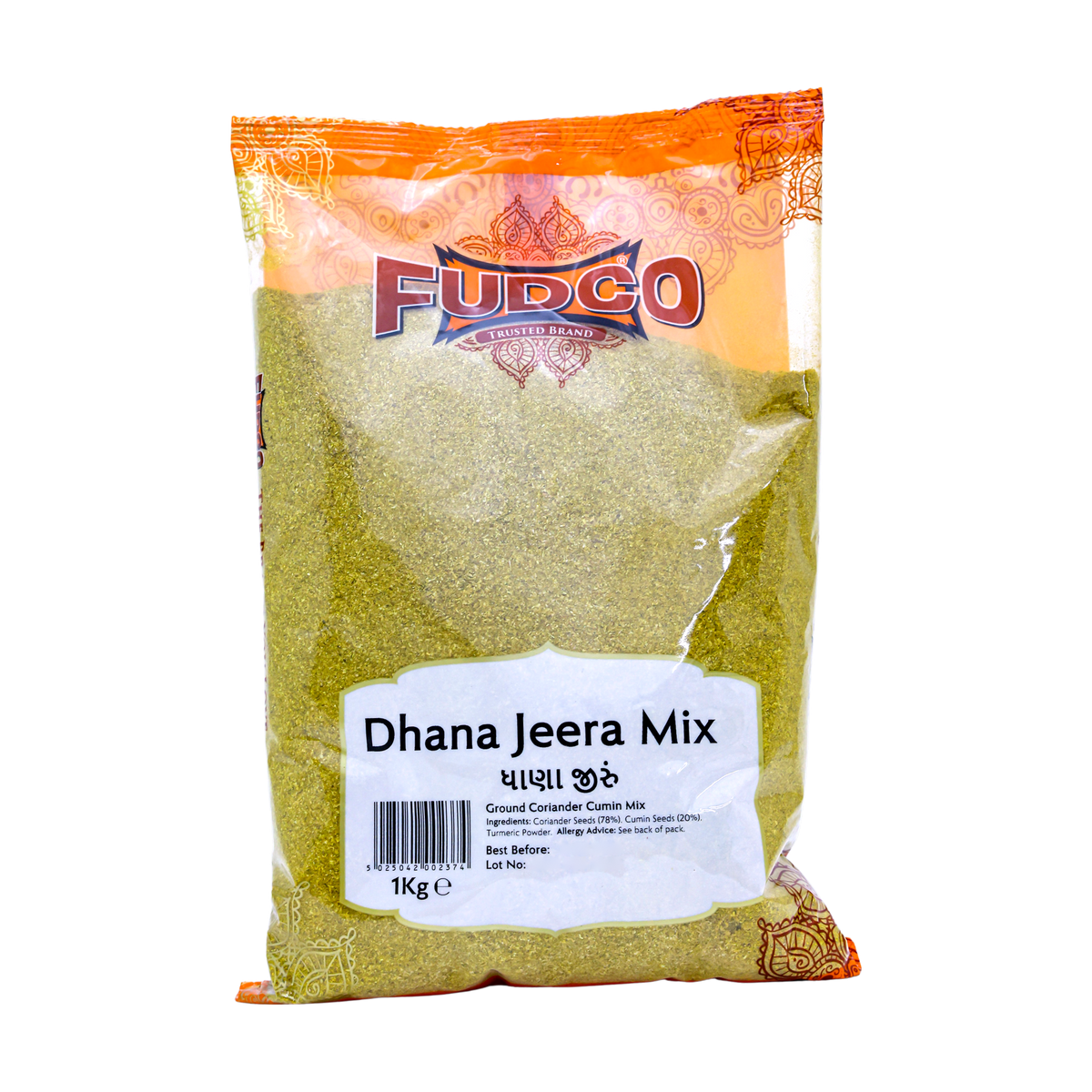Fudco Dhana Jeera Mix 1kg, front of pack