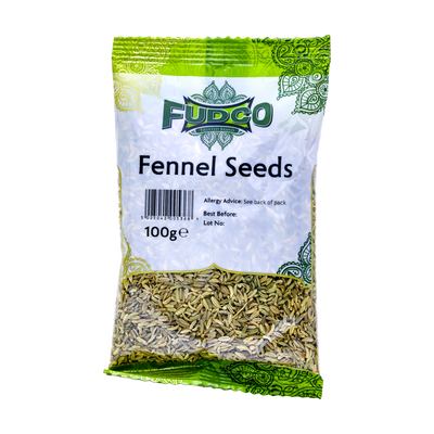 Fudco Fennel Seeds 100g, front of pack