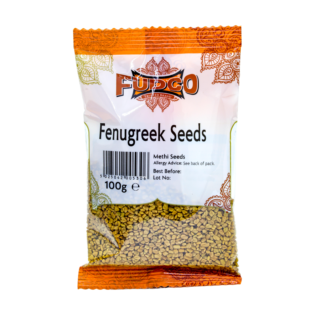 Fudco Fenugreek Seeds 100g, front of pack