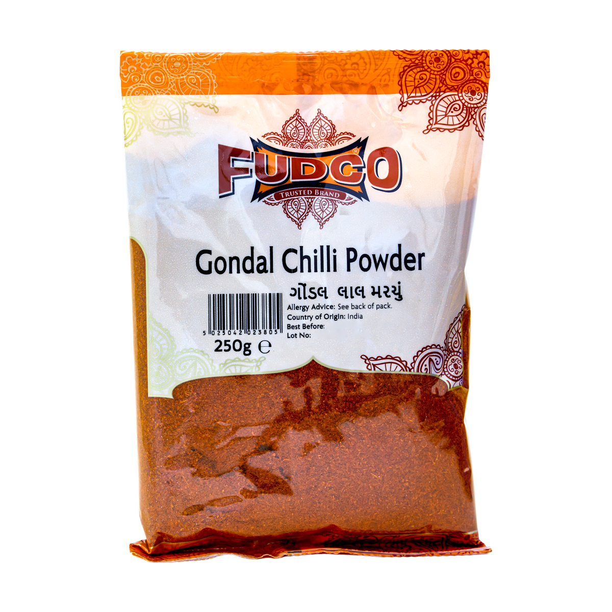 Fudco Gondal Chilli Powder 250g, front of pack