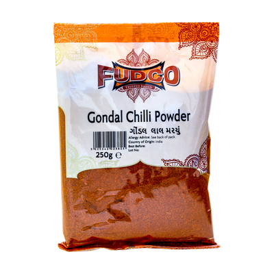 Fudco Gondal Chilli Powder 250g, front of pack