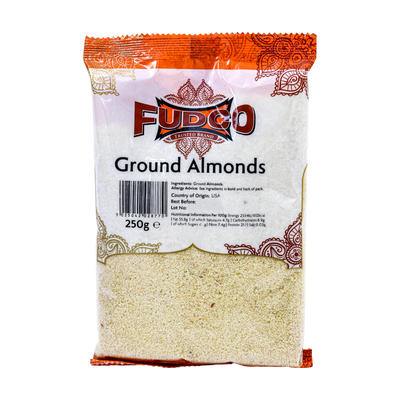 Fudco Ground Almonds 250g, front of pack