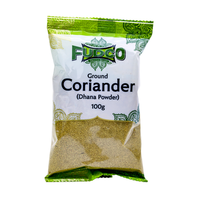 Fudco Ground Coriander 100g, front of pack