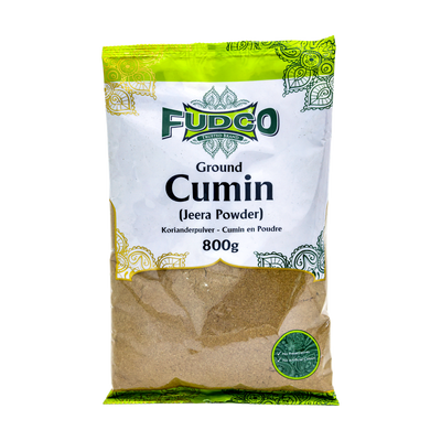 Fudco Ground Cumin 800g, front of pack