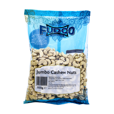 Fudco Jumbo Cashew Nuts 700g, front of pack