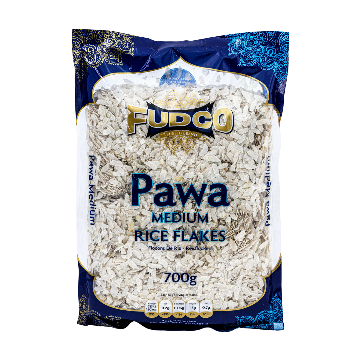 Fudco Pawa Medium Rice Flakes 700g, front of pack
