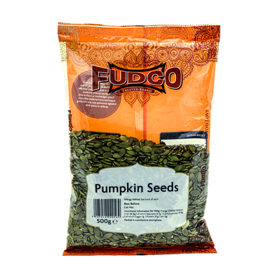 Fudco Pumpkin Seeds 500g, front of pack