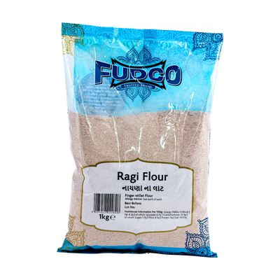 Fudco Ragi Flour 1kg, front of pack