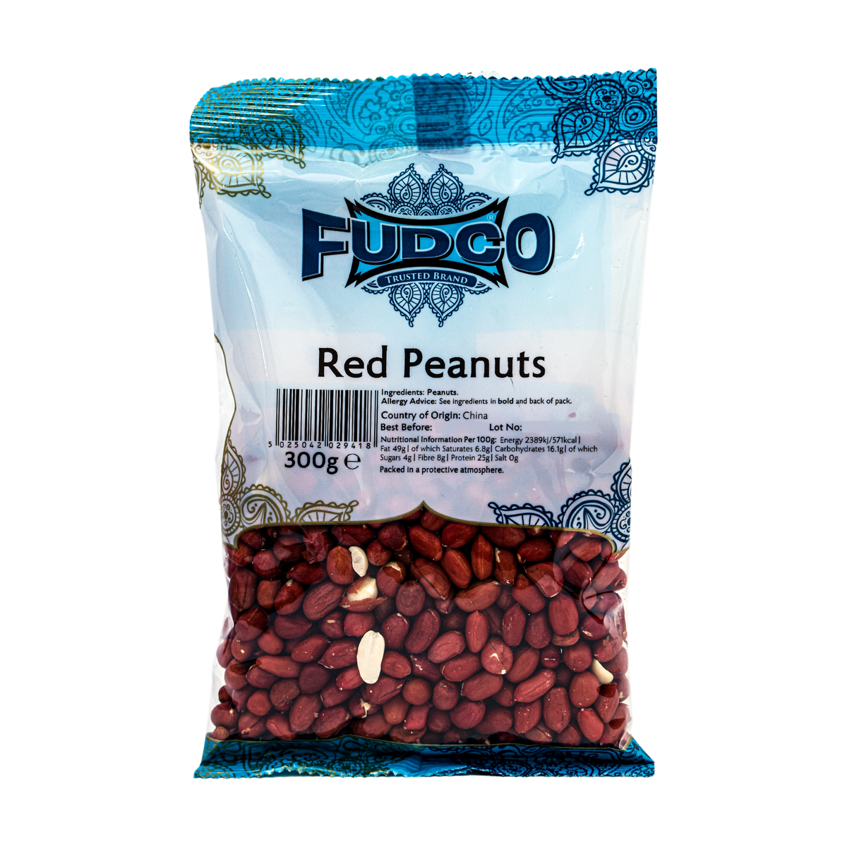 Fudco Red Peanuts 300g, front of pack