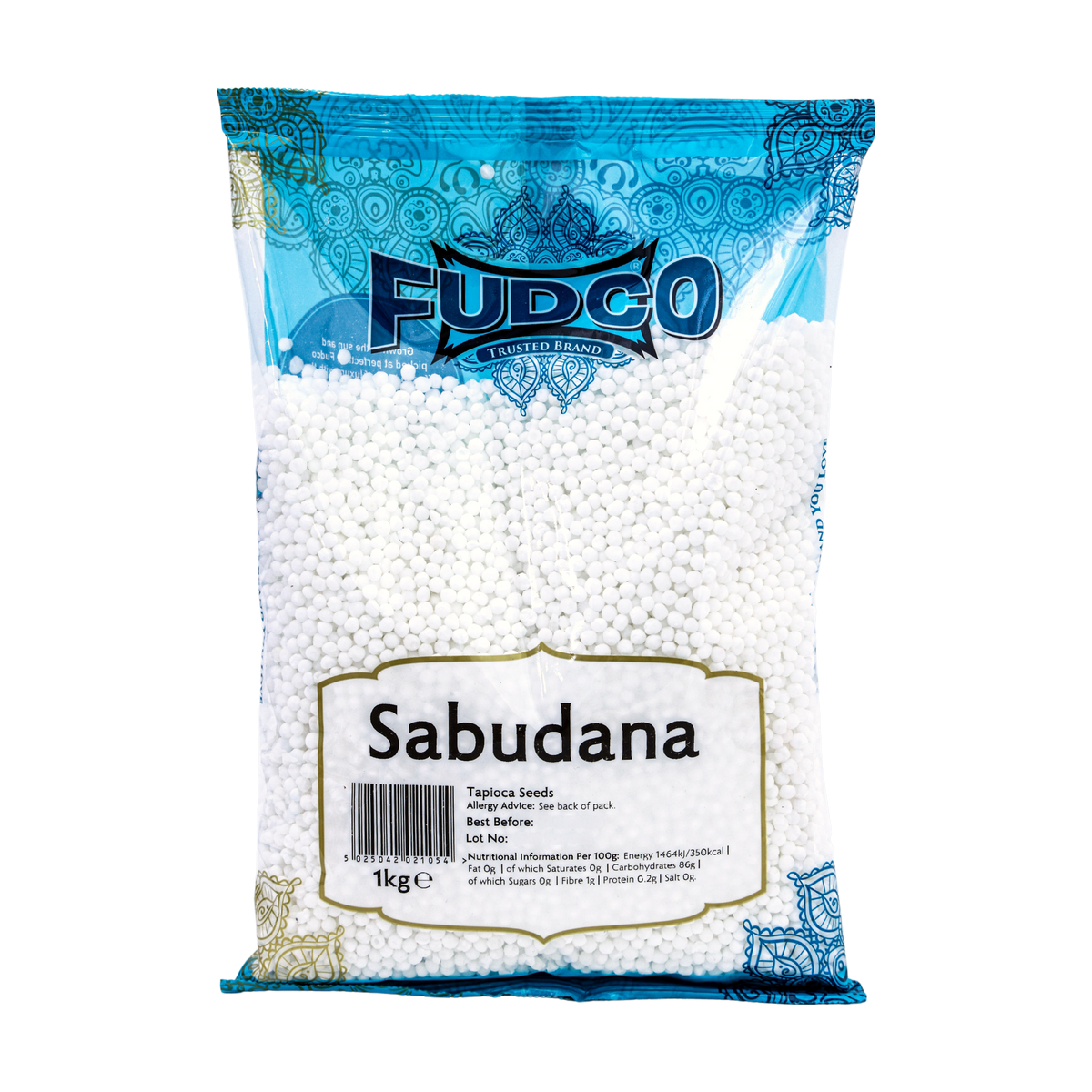 Fudco Sabudana 1kg, front of pack