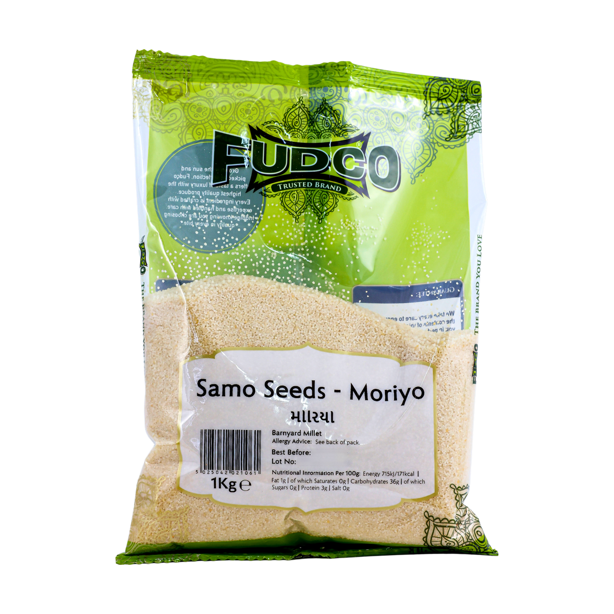 Fudco Samo Seeds 1kg, front of pack