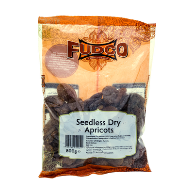 Fudco Seedless Dry Apricots 800g, front of pack