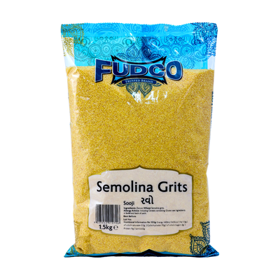 Fudco Semolina Grits 1.5kg, front of pack