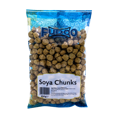 Fudco Soya Chunks 350g, front of pack