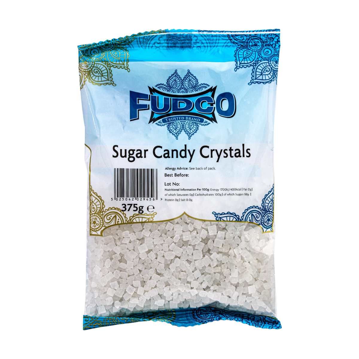 Fudco Sugar Candy Crystals 375g, front of pack