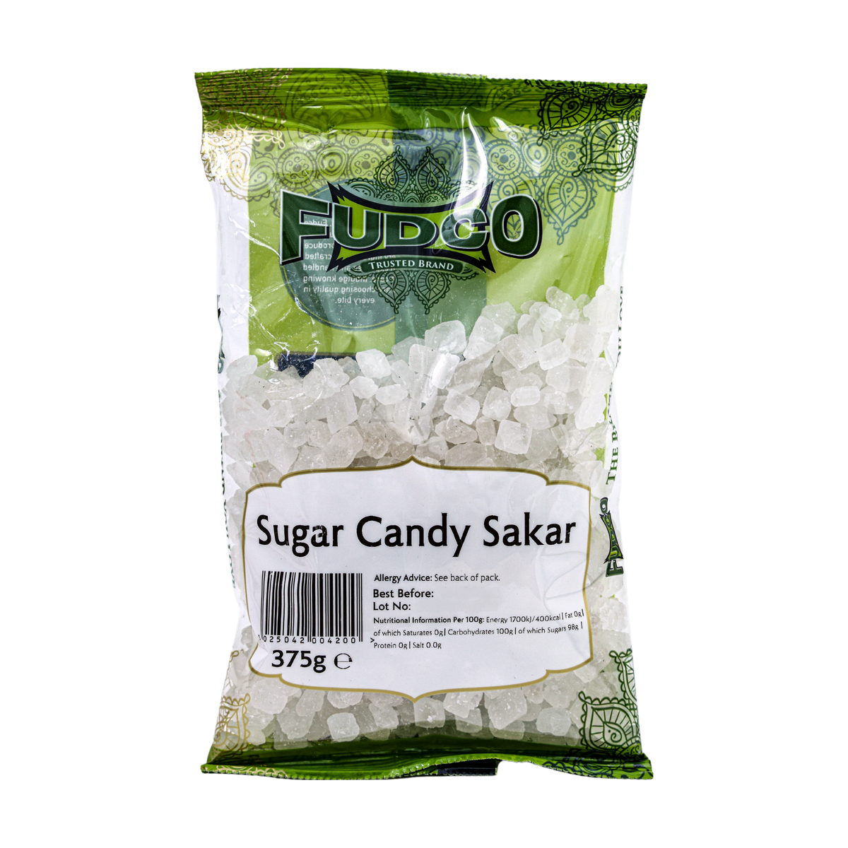 Fudco Sugar Candy Sakar 375g, front of pack