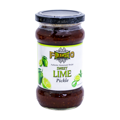 Fudco Sweet Lime Pickle 340g, front of pack