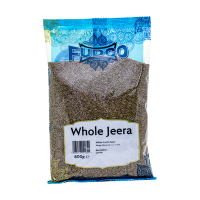 Fudco Whole Jeera 800g, front of pack