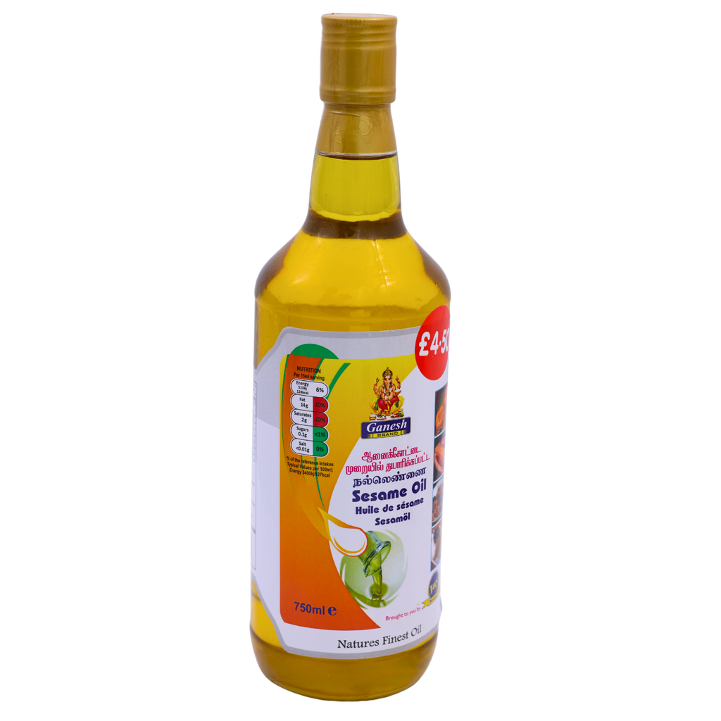 Ganesh Sesame Oil 750ml, front of pack