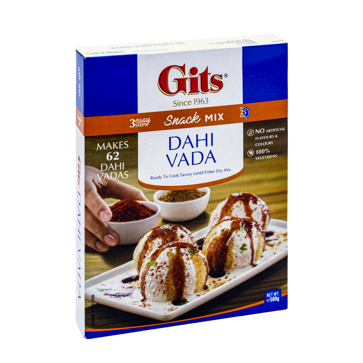 Gits Dahi Vada Snack Mix 500g, front of pack