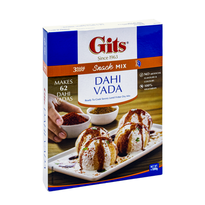 Gits Dahi Vada Snack Mix 500g, front of pack