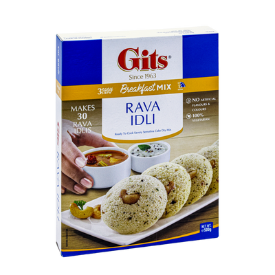 Gits Rava Idli Breakfast Mix 500g, front of pack