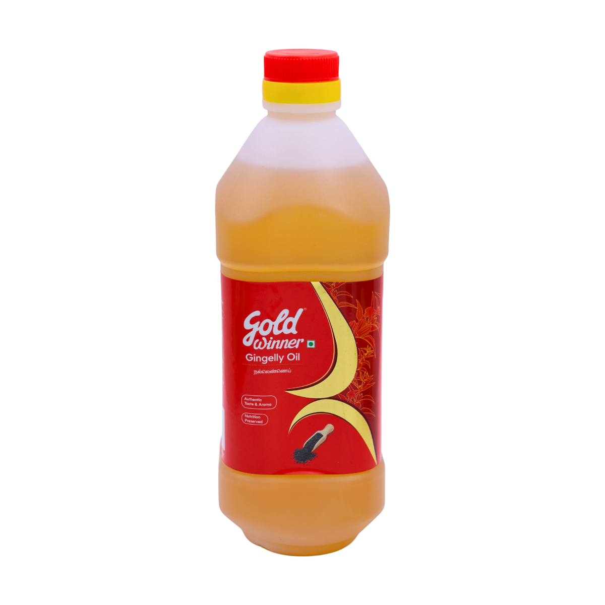 Gold Winner Gingelly Oil 1L, front of pack