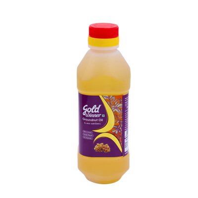 Gold Winner Groundnut Oil 500ml, front of pack
