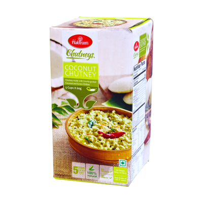 Haldiram's Coconut Chutney 300g, front of pack