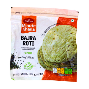 Haldiram's Minute Khana Bajra Roti 12 Pieces 360g