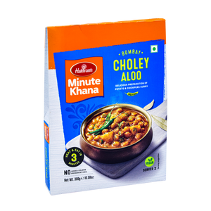 Haldiram's Minute Khana Bombay Choley Aloo 300g