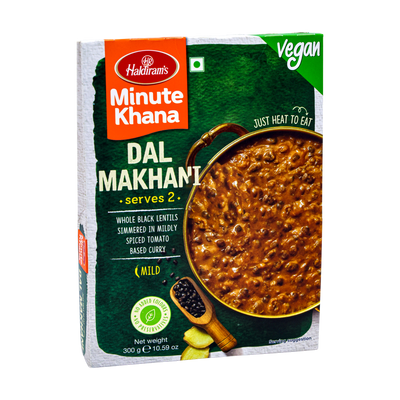 Haldiram's Minute Khana Dal Makhani 300g, front of pack