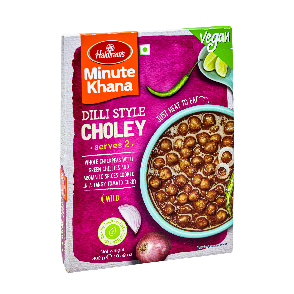 Haldiram's Minute Khana Dilli Style Choley 300g, front of pack