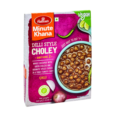 Haldiram's Minute Khana Dilli Style Choley 300g, front of pack