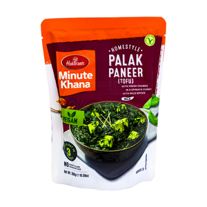Haldiram's Minute Khana Homestyle Palak Paneer Tofu Pouch 300g