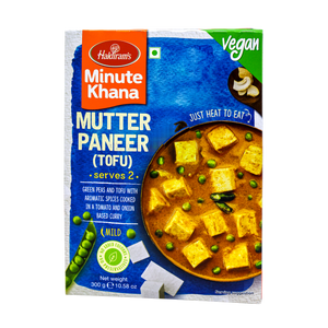 Haldiram's Minute Khana Mutter Paneer Tofu 300g