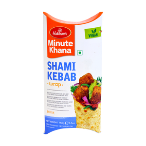 Haldiram's Minute Khana Shami Kebab Wrap 156g