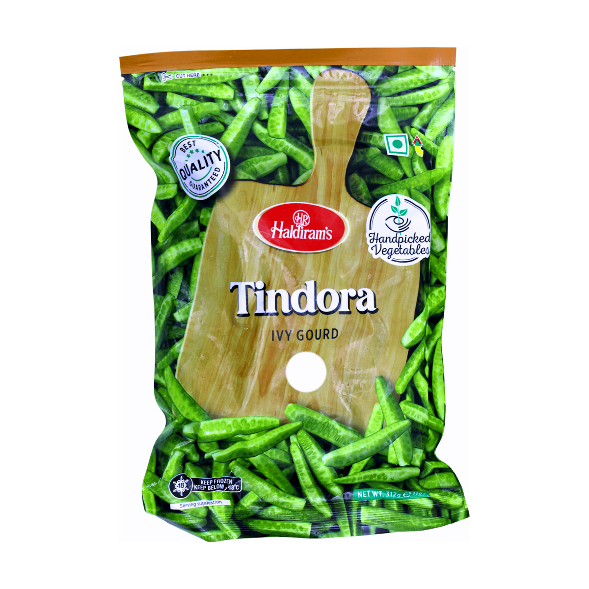Haldiram's Tindora 312g, front of pack